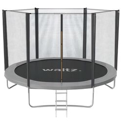 Батут с защитной сеткой Waltz PE TW-15069 305cm (Grey)