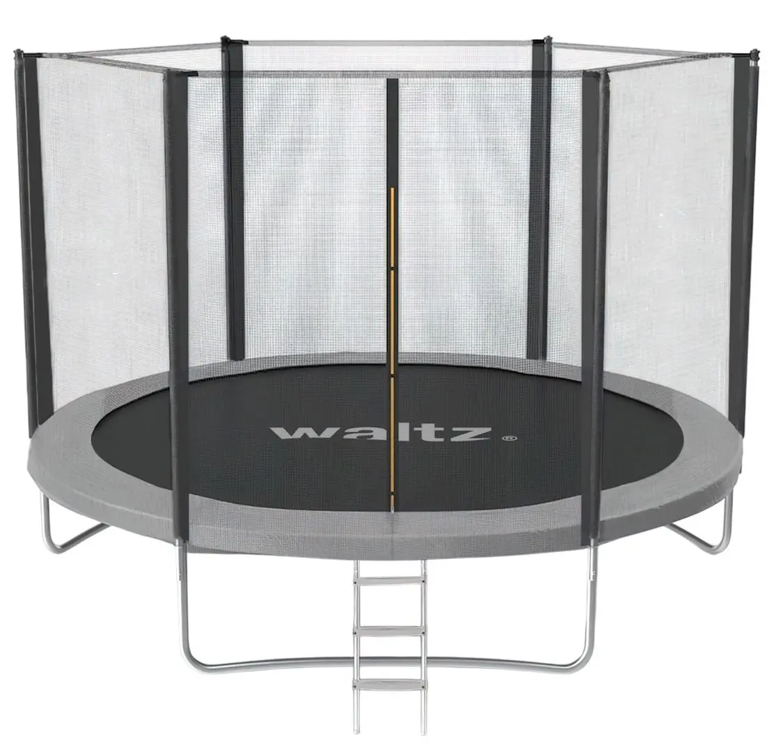 Батут с защитной сеткой Waltz PE TW-15069 305cm (Grey)