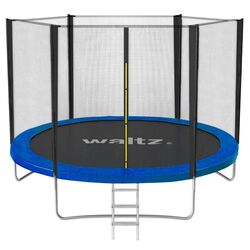 Батут с защитной сеткой Waltz PE TW-15076 305cm (Blue) Thumb