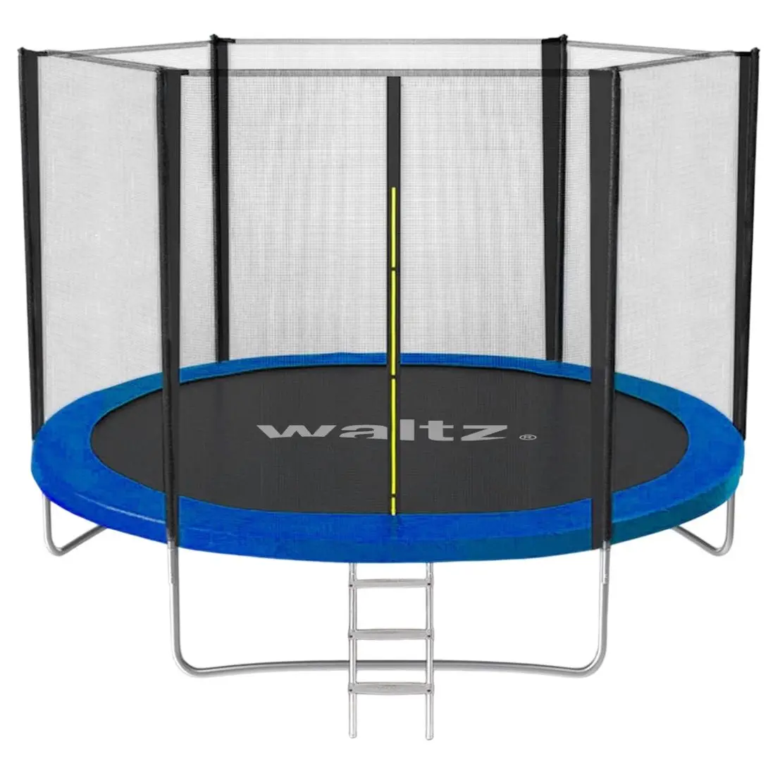 Батут с защитной сеткой Waltz PE TW-15076 305cm (Blue)