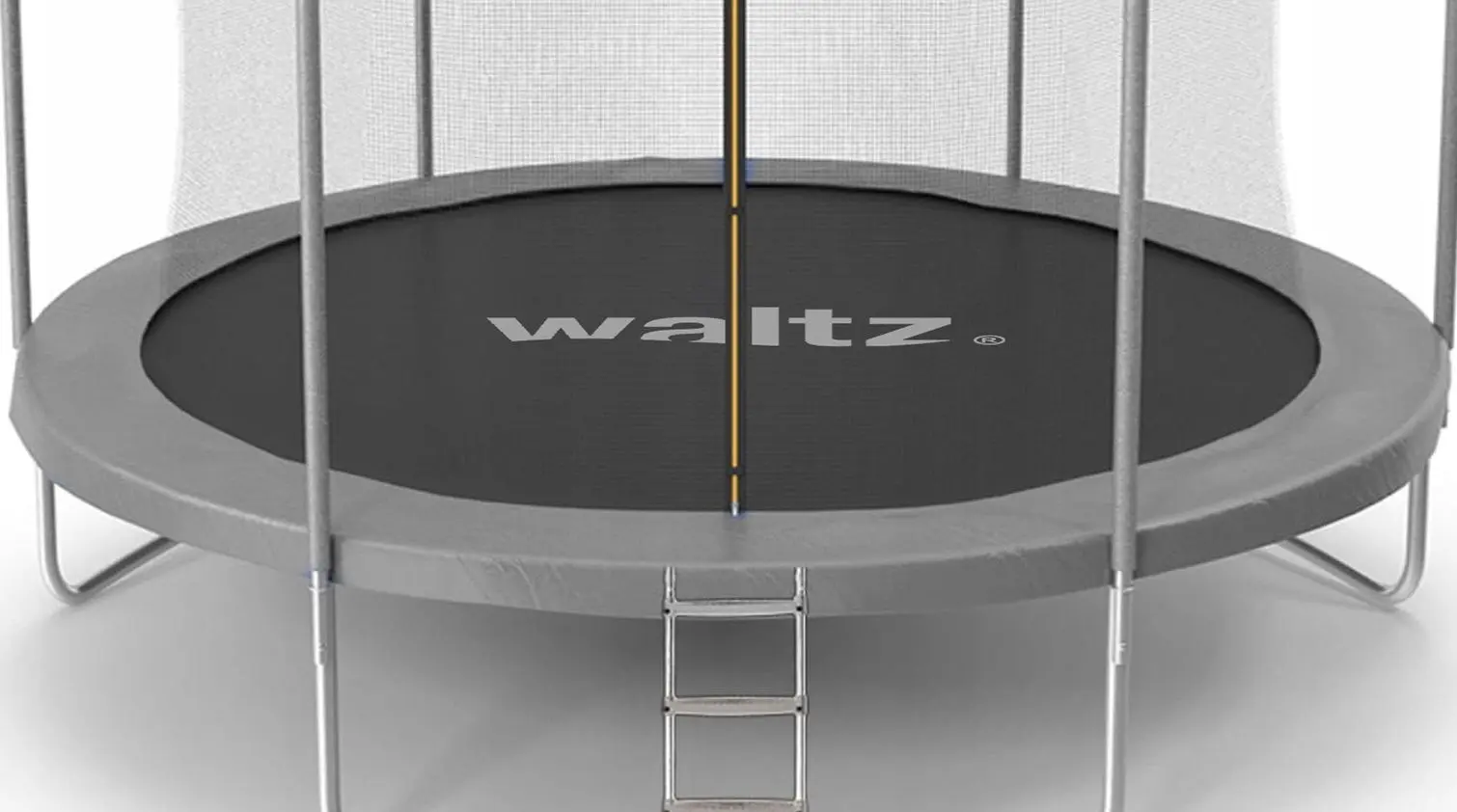 Батут с защитной сеткой Waltz PI TW-14987 305cm (Grey/Black) - 2