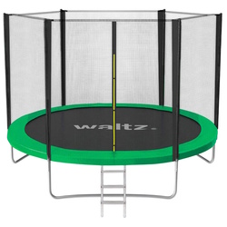 Trambulina cu plasa de protectie Waltz TW-15021 244cm (Green)