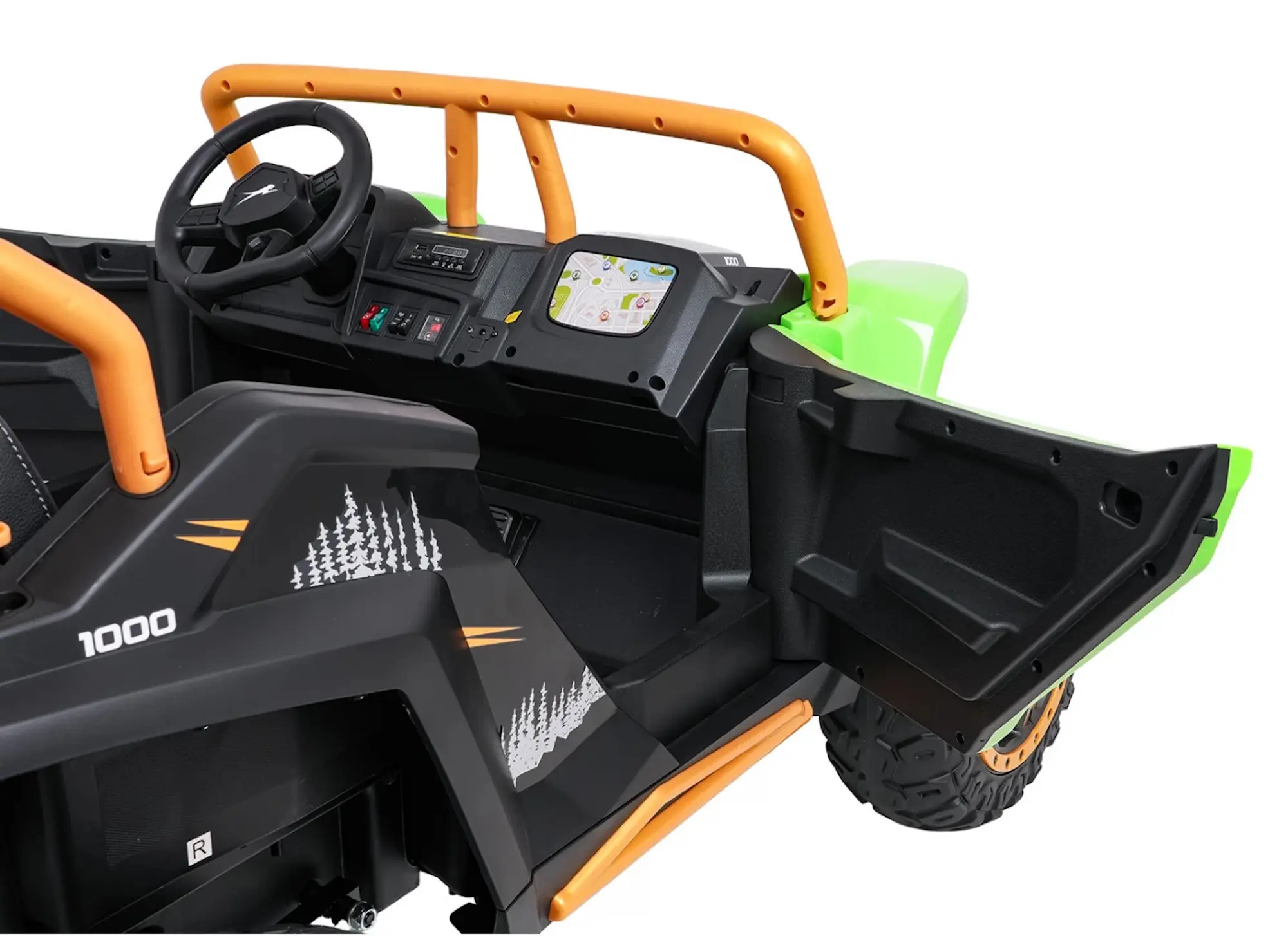 Masinuta electrica Arctic Cat Wildcat XX (Green)