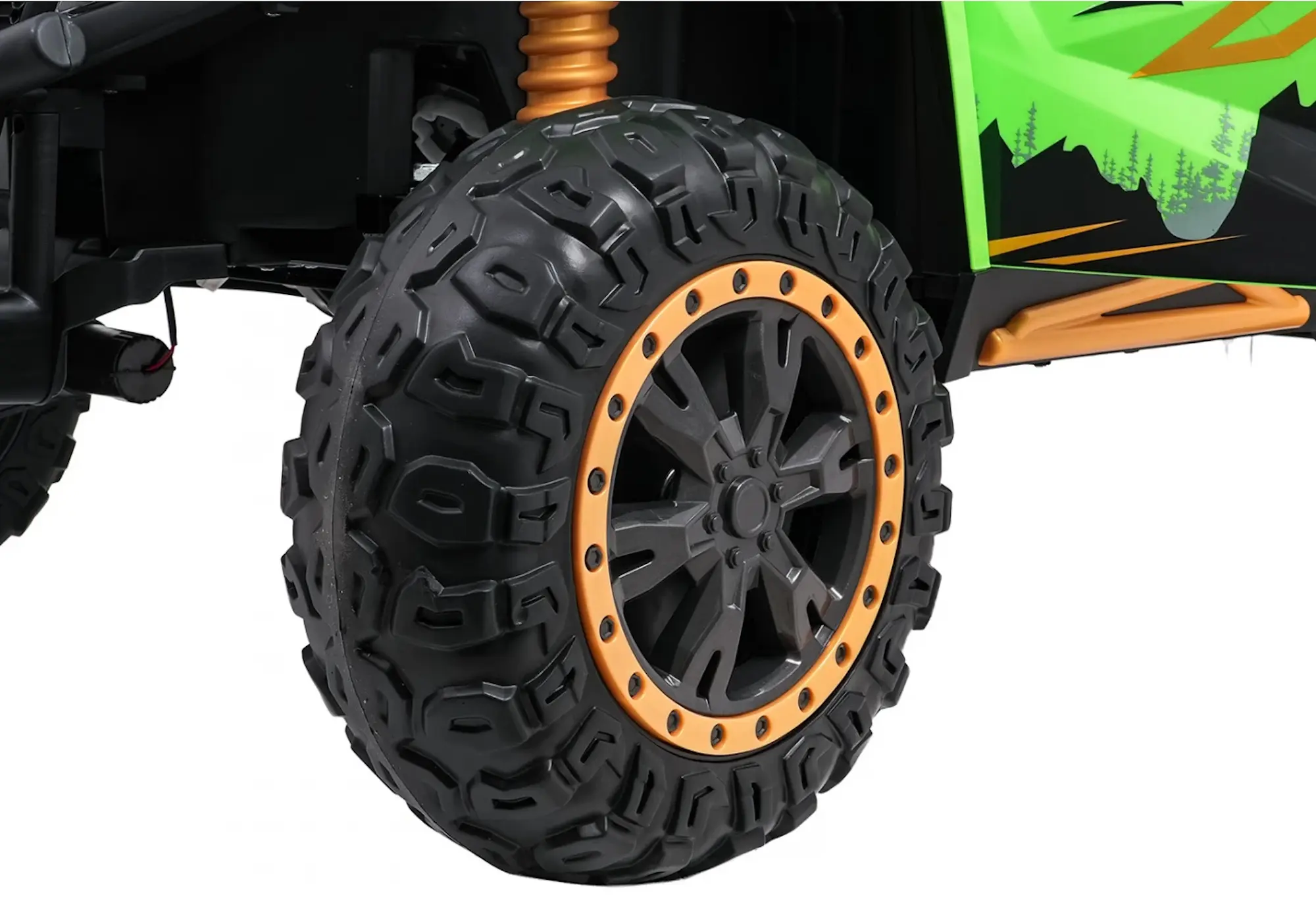 Masinuta electrica Arctic Cat Wildcat XX (Green)