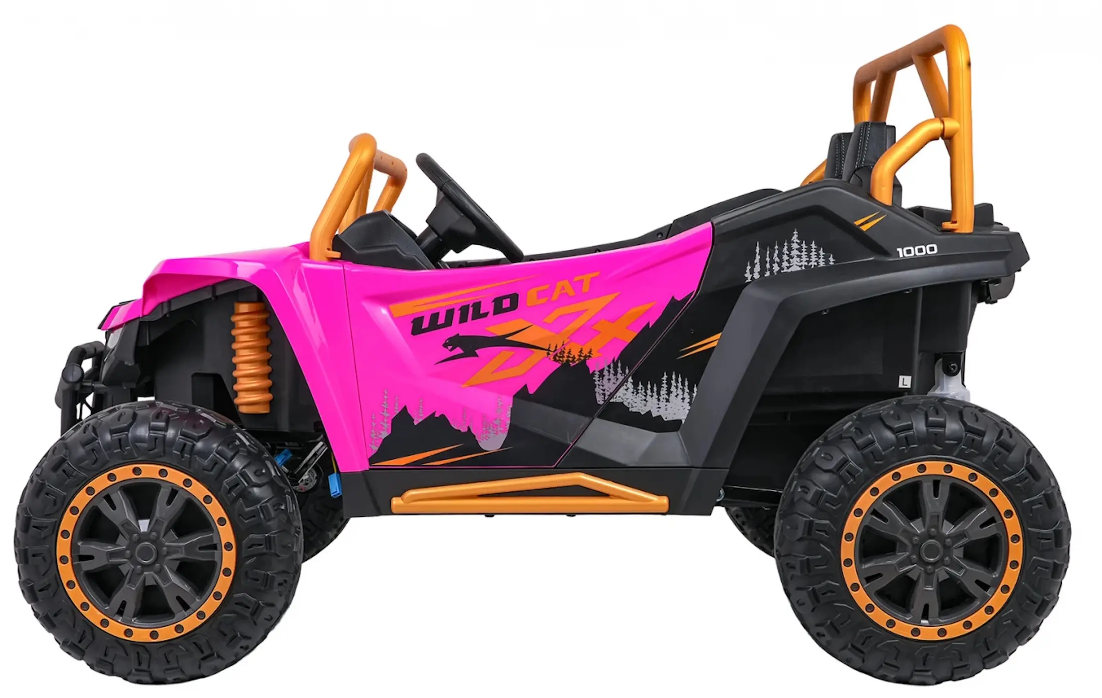 Masinuta electrica Arctic Cat Wildcat XX (Pink)