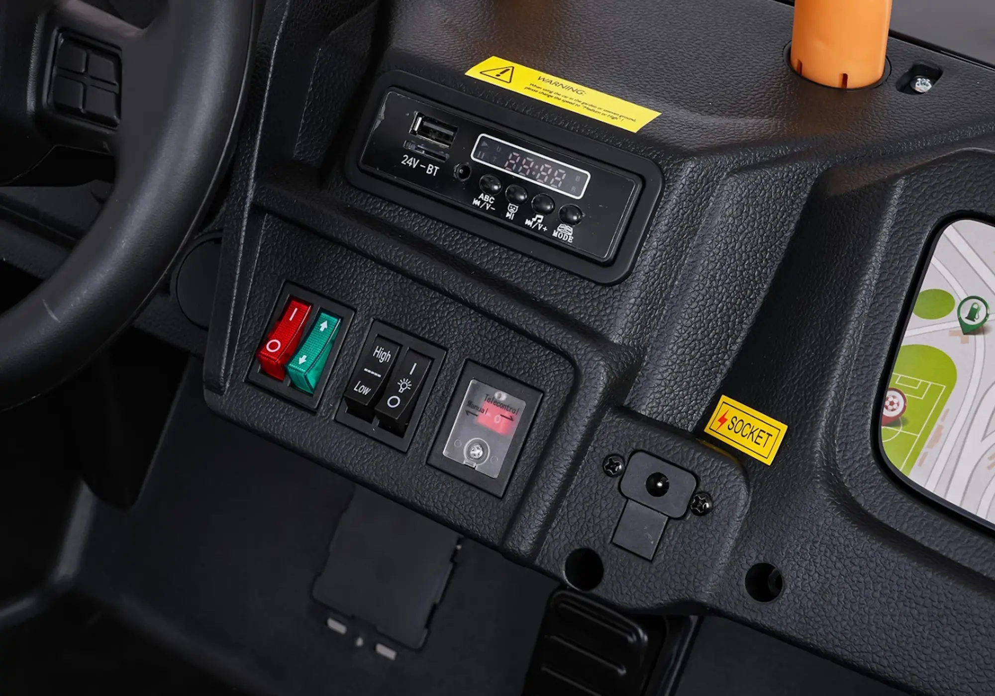 Masinuta electrica Arctic Cat Wildcat XX (Yellow)