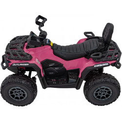 ATV electric Can-Am Outlander ATV (Pink) Thumb