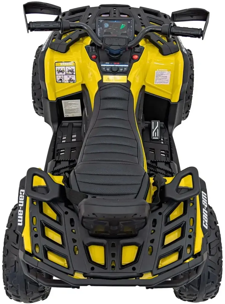 ATV electric Can-Am Outlander ATV (Yellow)