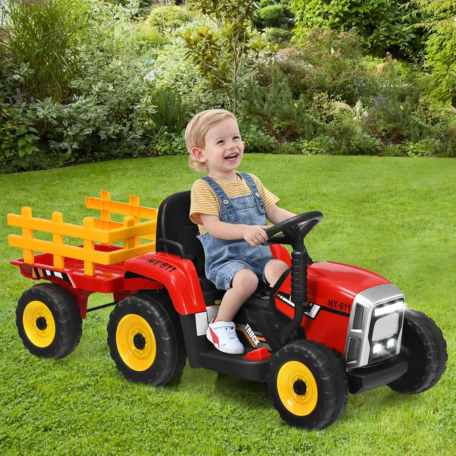 Tractor electric Costway TQ10279DE-RE (Red)