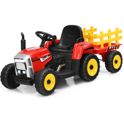 Tractor electric Costway TQ10279DE-RE (Red)