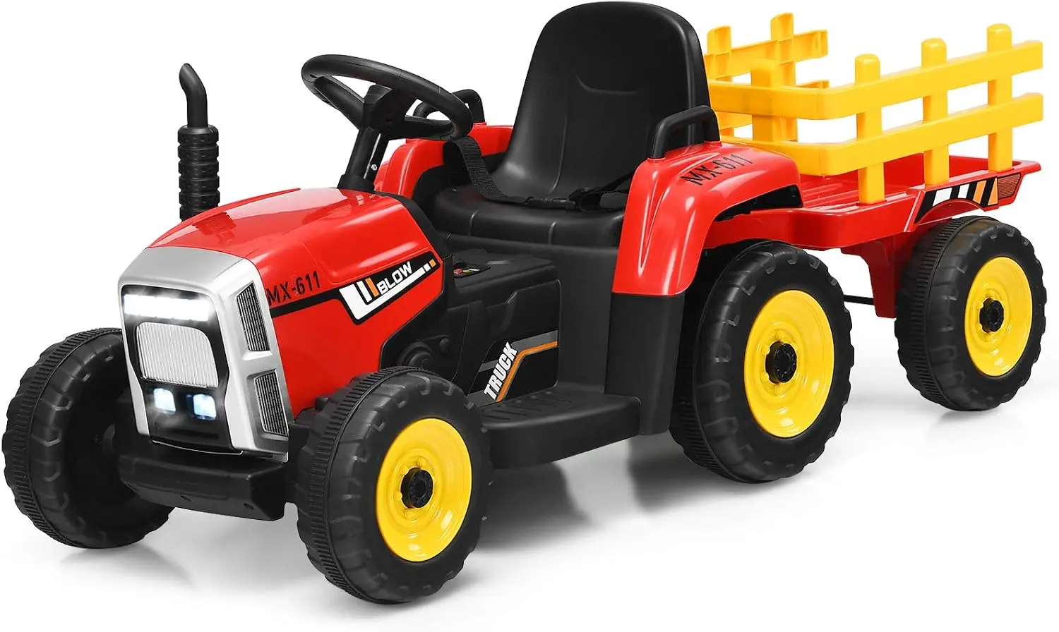 Tractor electric Costway TQ10279DE-RE (Red)