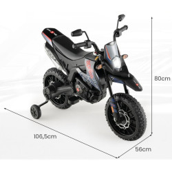 Электромотоцикл Costway TQ10143DE-NY (Black/Blue) Thumb