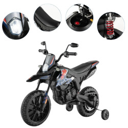 Электромотоцикл Costway TQ10143DE-NY (Black/Blue) Thumb