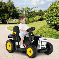 Tractor electric cu remorca Costway TQ10279DE-DK (Black) Thumb