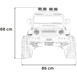 Masinuta electrica Ramiz Extreme Sport 4x4 (Black) Thumb