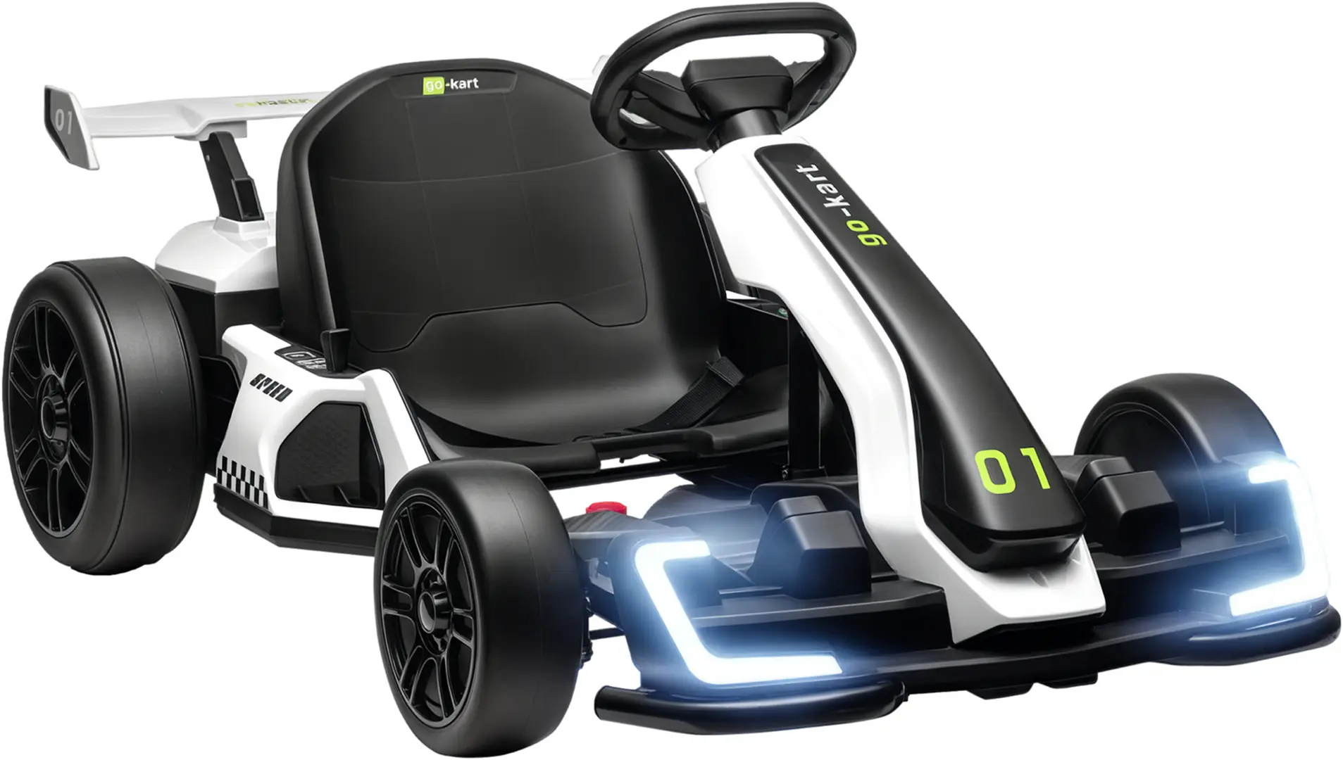 Электрокарт HomCom 370-287V90WT (White/Black)