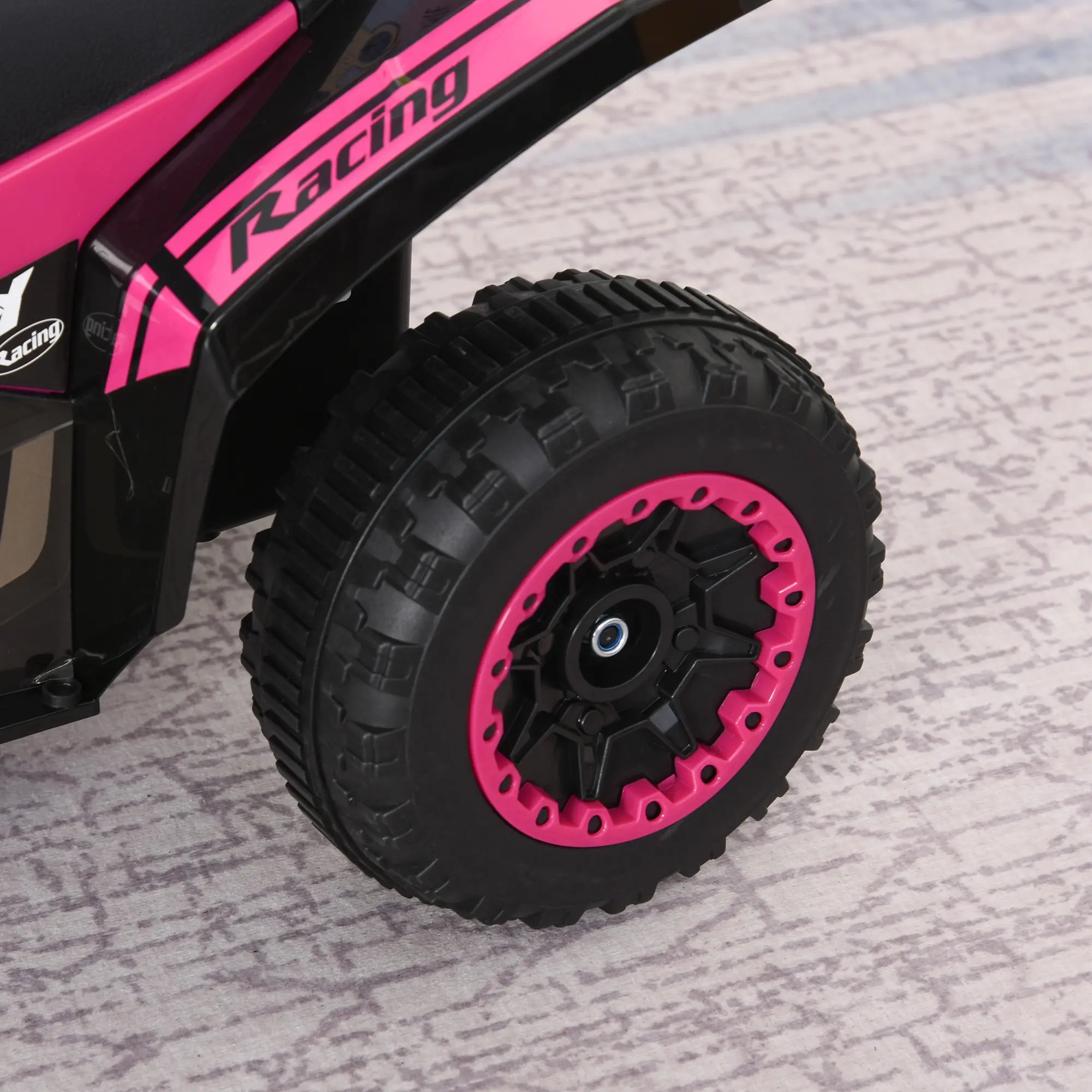 Электроквадроцикл Homcom 370-096PK (Pink/Black) - 5