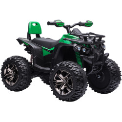ATV electric HomCom 370-170V90GN (Green/Black) Thumb