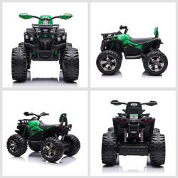 ATV electric HomCom 370-170V90GN (Green/Black) Thumb