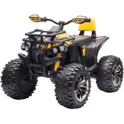ATV electric HomCom 370-170V90YL (Yellow/Black)