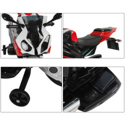 Электромотоцикл Homcom 301-007RD (Red/Black) Thumb