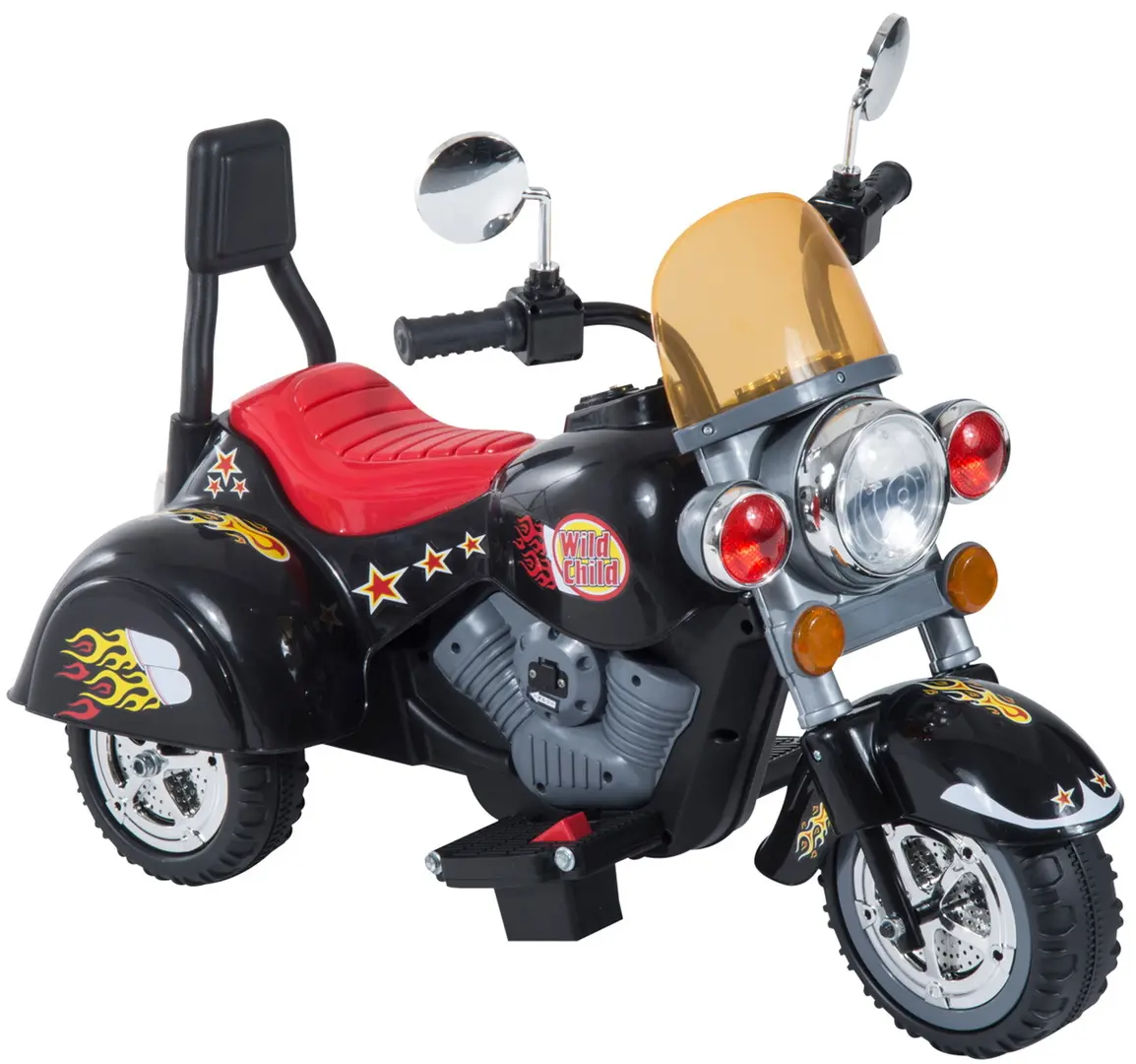 Электромотоцикл Homcom 370-009 (Black/Red)