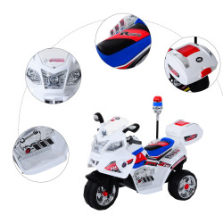 Электромотоцикл Homcom 370-014 (White) Thumb