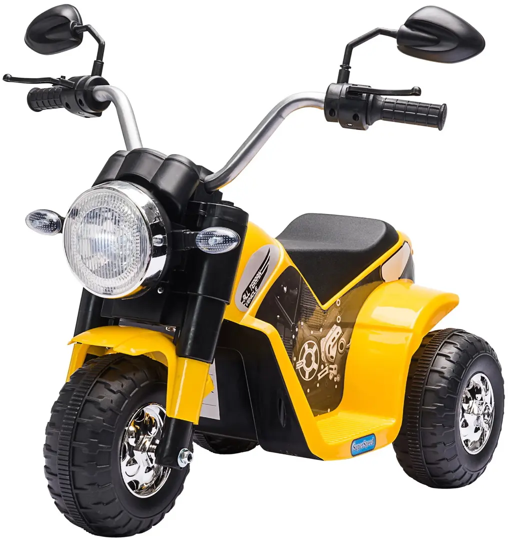 Motocicleta electrica Homcom 370-188V90YL (Yellow/Black)