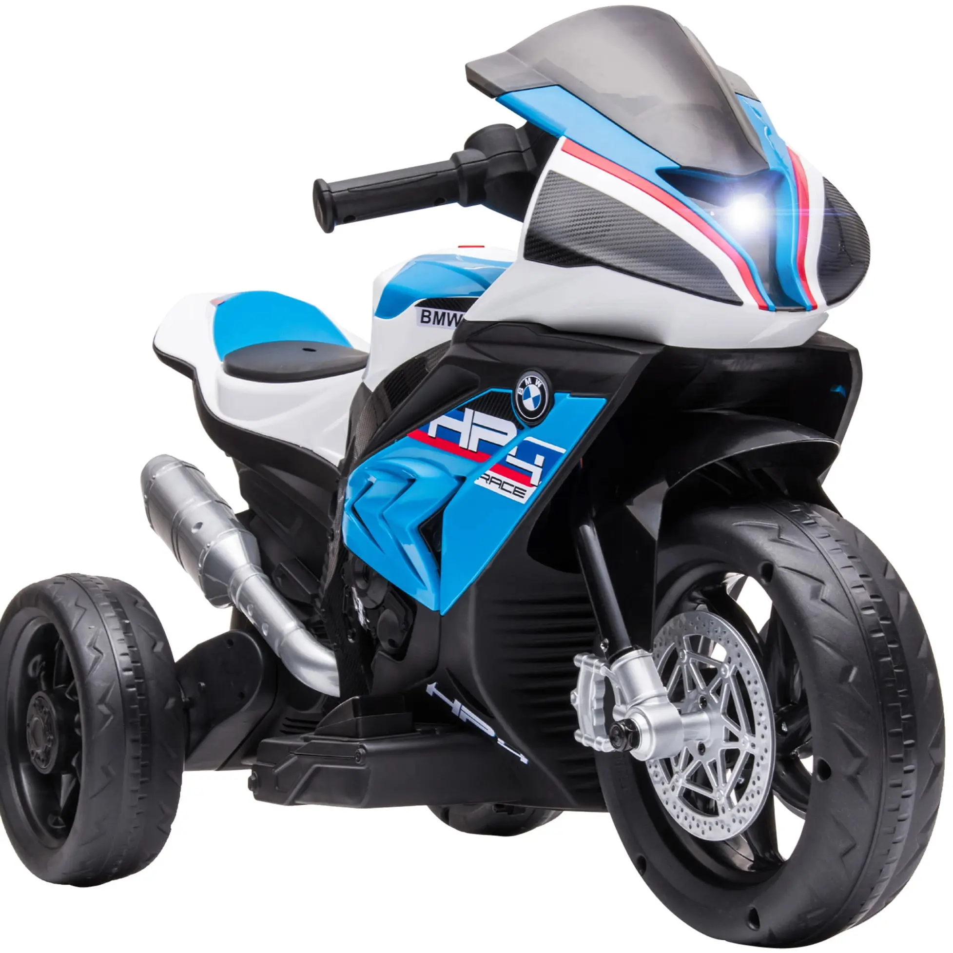 Электромотоцикл Homcom 370-211V90BU (Blue/White) - 2