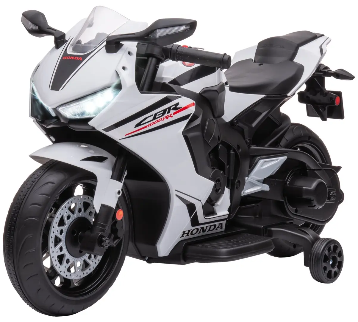 Motocicleta electrica Homcom 370-227V90WT (White/Black)