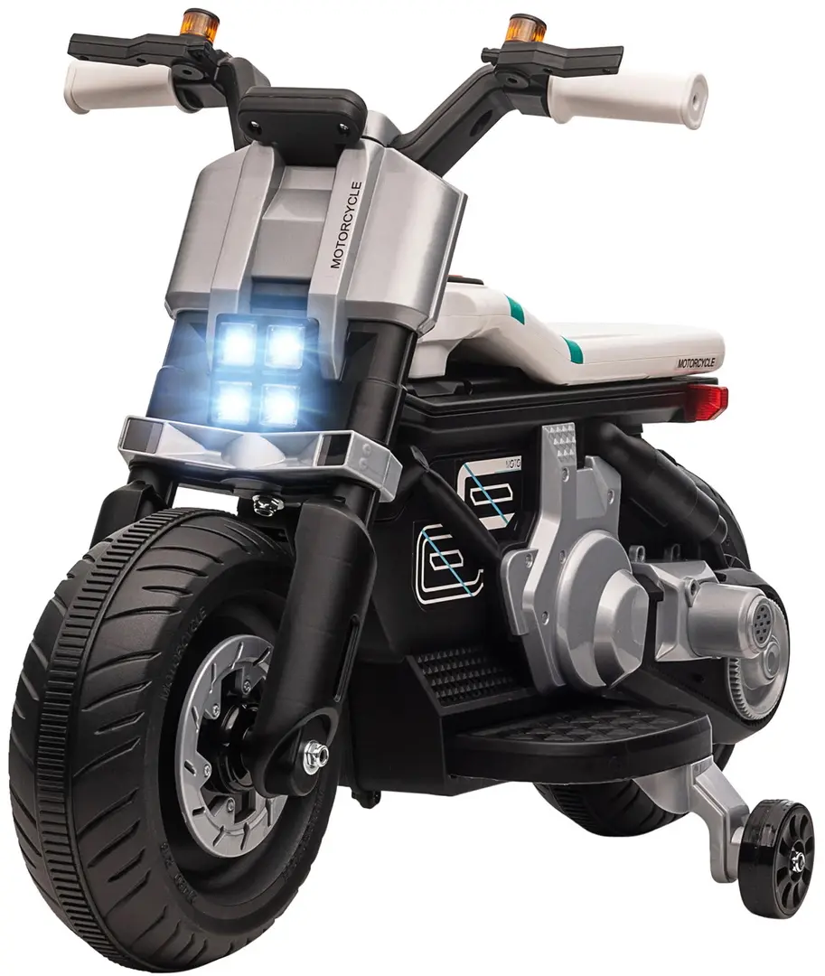 Motocicleta electrica Homcom 370-253V90WT (White/Black)