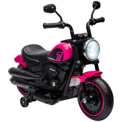 Motocicleta electrica Homcom 370-283V90PK (Pink/Black) Thumb
