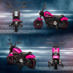Motocicleta electrica Homcom 370-283V90PK (Pink/Black) Thumb