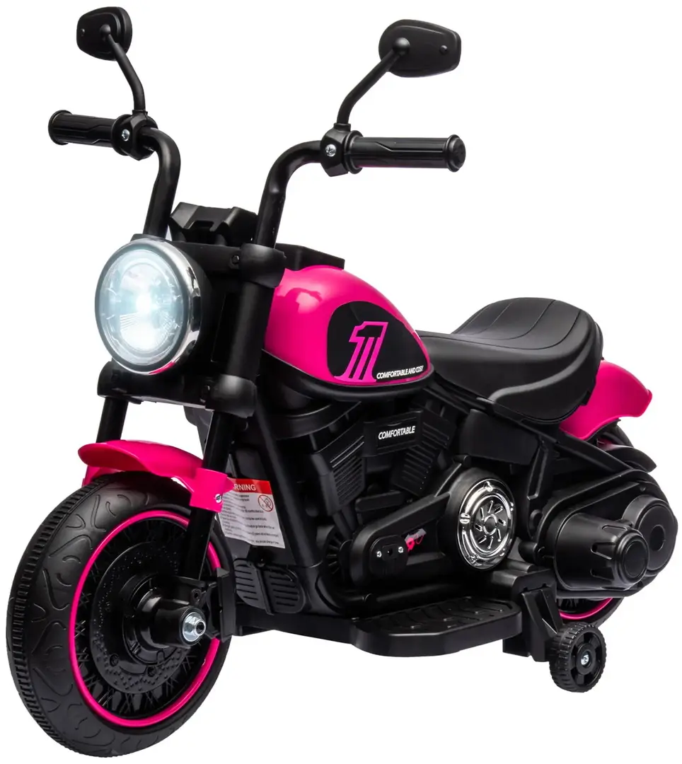 Motocicleta electrica Homcom 370-283V90PK (Pink/Black)
