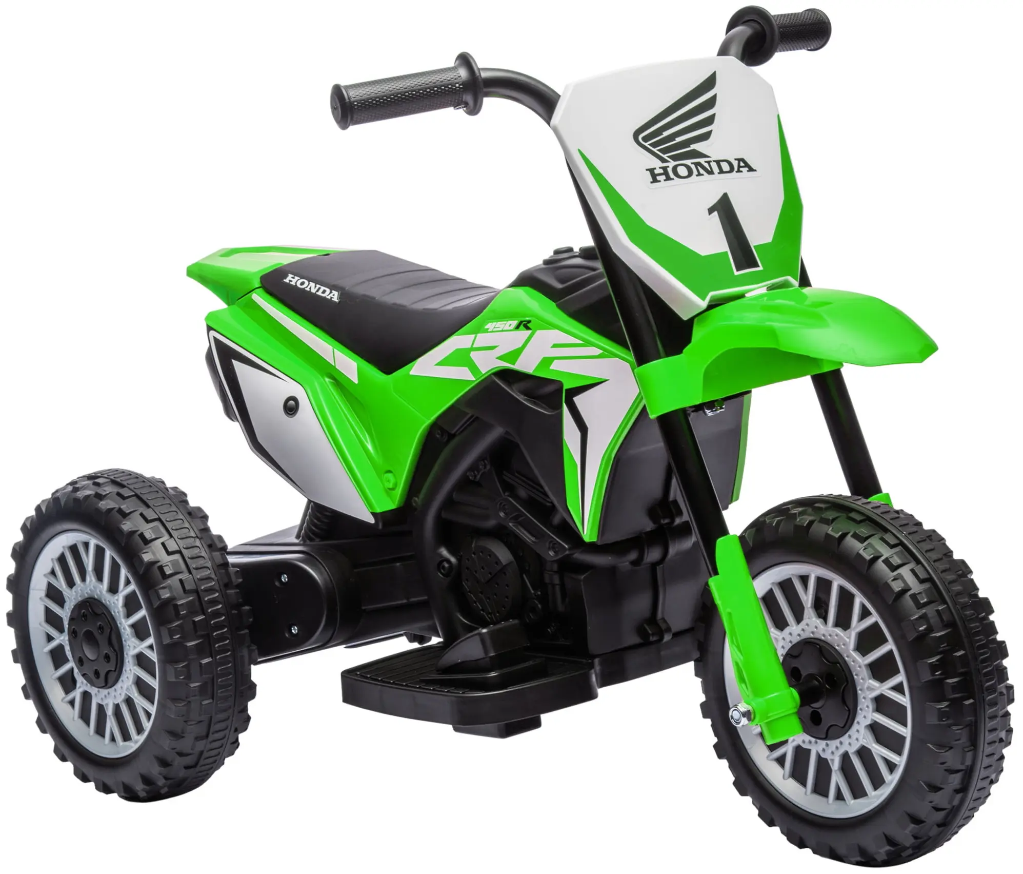 Motocicleta electrica Homcom 370-298V90GN (Green/White/Black) - 2