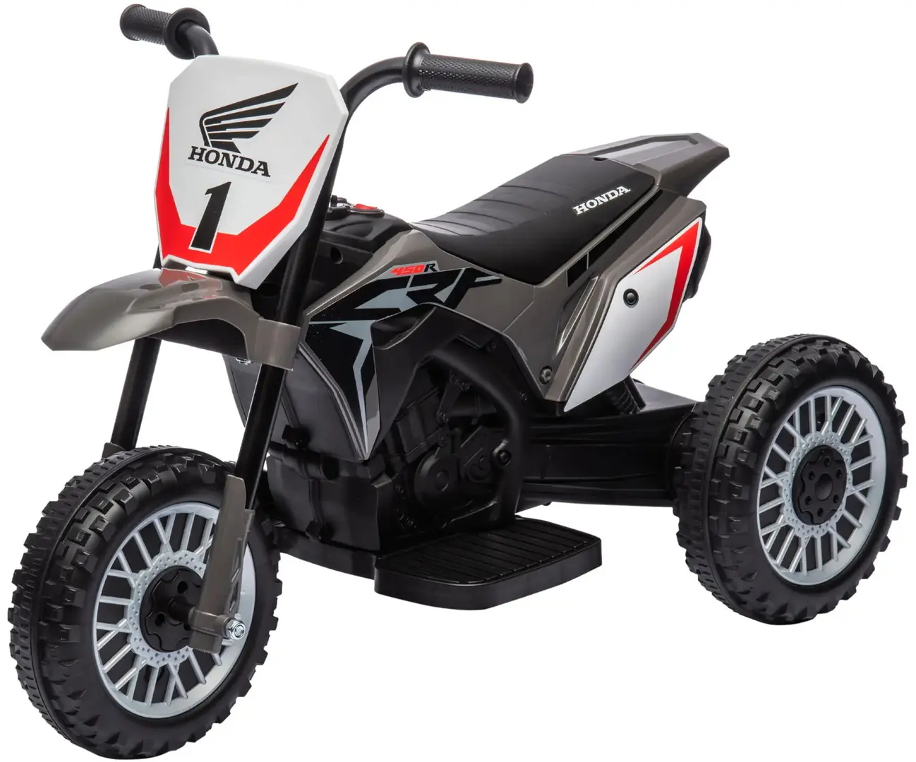 Motocicleta electrica Homcom 370-298V90GY (Grey/White/Red)