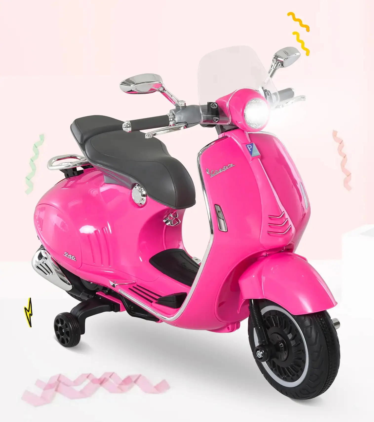 Электроскутер Homcom 370-115PK (Pink) - 2