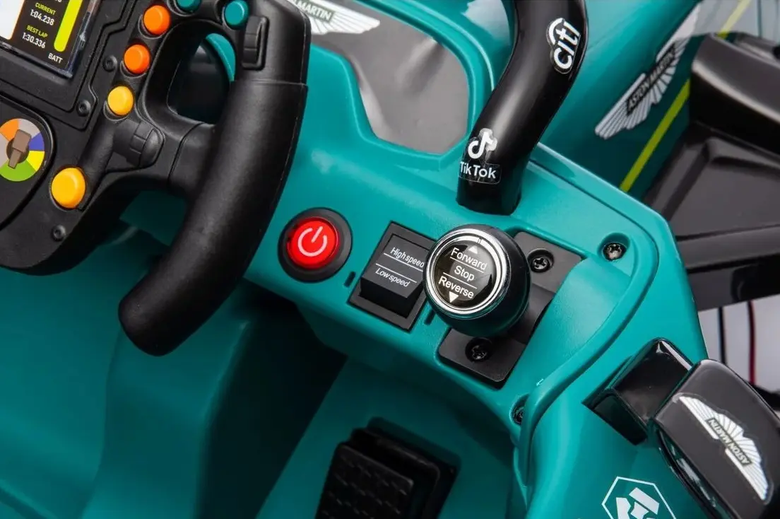 Электрокарт Kids Car Aston Martin (Green) - 8