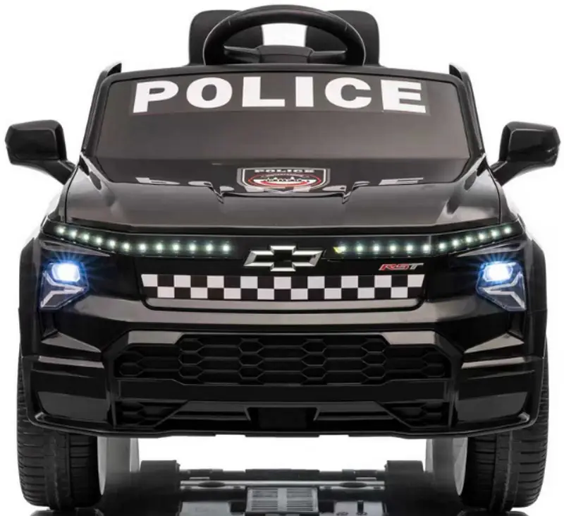 Электромобиль Kids Car Chevrolet Silverado EV(2024) (Black/White) - 2