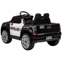 Электромобиль Kids Car Chevrolet Silverado EV(2024) (Black/White) Thumb