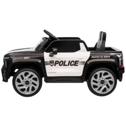 Электромобиль Kids Car Chevrolet Silverado EV(2024) (Black/White) Thumb