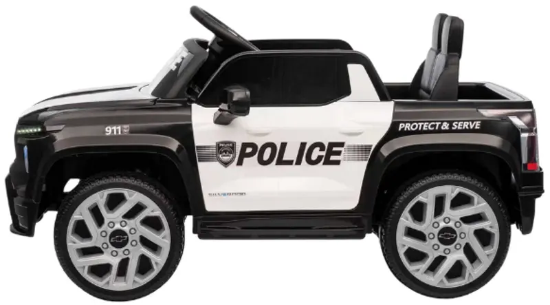 Электромобиль Kids Car Chevrolet Silverado EV(2024) (Black/White) - 4
