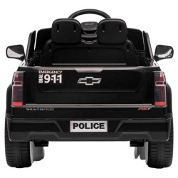 Электромобиль Kids Car Chevrolet Silverado EV(2024) (Black/White) Thumb