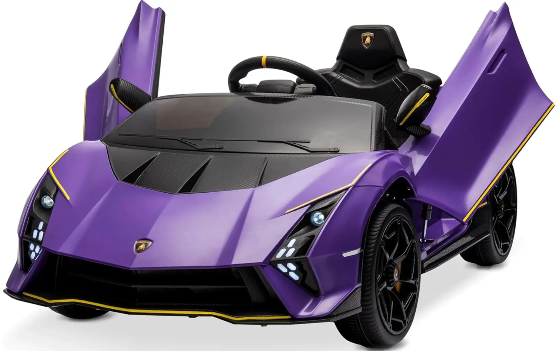Электромобиль Kids Car Lamborghini Autentica (Purple) - 3
