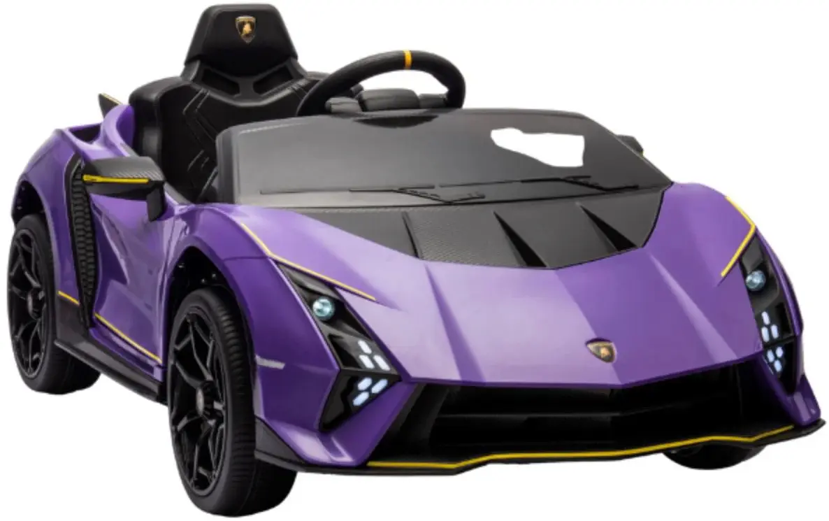 Электромобиль Kids Car Lamborghini Autentica (Purple) - 4