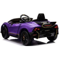 Электромобиль Kids Car Lamborghini Autentica (Purple) Thumb