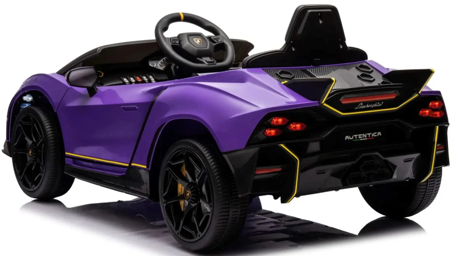 Электромобиль Kids Car Lamborghini Autentica (Purple) - 5