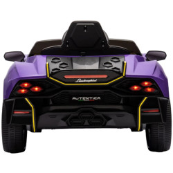 Электромобиль Kids Car Lamborghini Autentica (Purple) Thumb