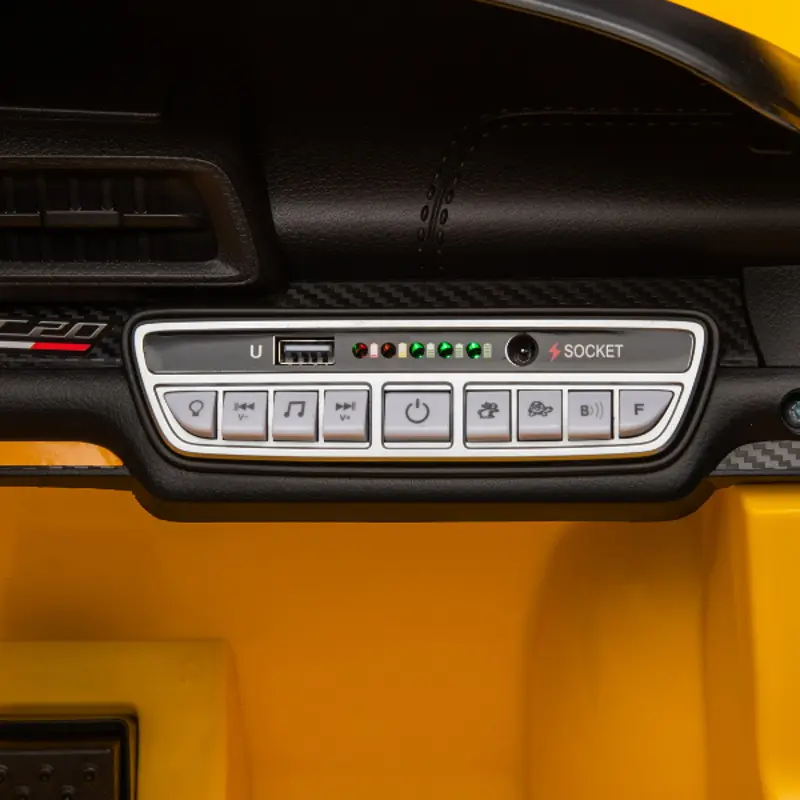 Masinuta electrica Kids Car Maserati MC20 (Yellow) - 9