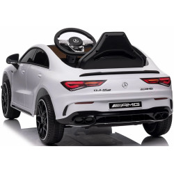 Masinuta electrica Kids Car Mercedes-Benz CLA45 (White) Thumb